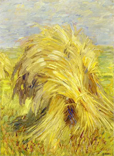 Sheaf of Grain Franz Marc